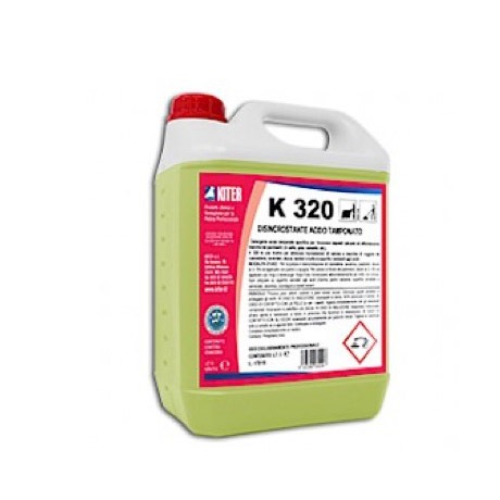 k320 detergente base acido fosforico - cleantech milano