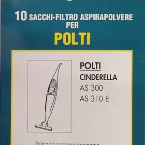 Sacchetti carta POLTI Cinderella AS300/AS310E cf. 10 pz
