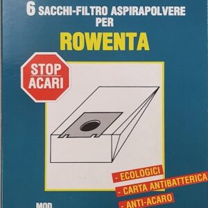 Sacchetti carta ROWENTA Artec - Ballon - Tonixo cf. 6 pz*cleantech