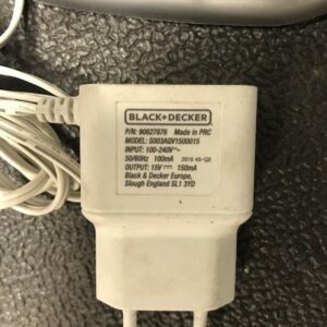 Caricabatteria Dustbuster 15V-150mah Black & Decker-1
