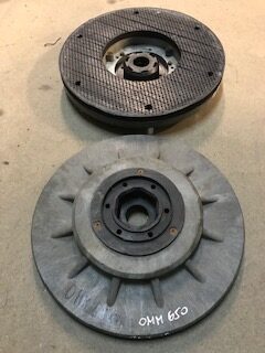 Piatto Trascinatore OMM Lavasciuga 650 Piatto Trascinatore OMM Lavasciuga 650