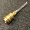 Innesto Rapido Femmina Ottone con molla