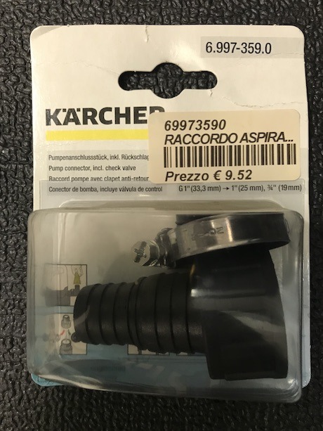 Raccordo aspirazione Pompa Immersione Raccordo aspirazione Pompa Immersione