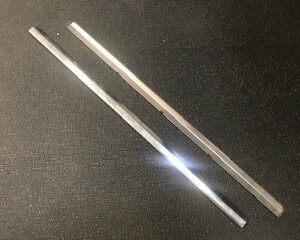 Coppia Liste acciaio basamento Sebo BS 360 - Karcher TBS 32