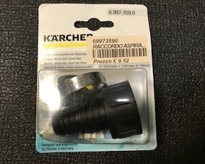 Raccordo entrata pompa immersione con valvola controllo 3/4"- 1"