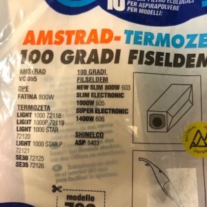 Sacchetti carta Amstrad - Termozeta - 100 gradi Fiseldem cf. 10 pz.