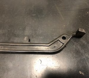 Leva interruttore SX impugnatura monospazzola Wirbel L13 - C33 - C43