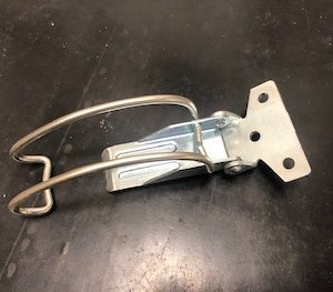 Gancio acciaio fissaggio testata aspiratore Wirbel serie W900