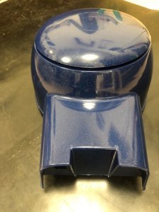 Calotta motore con coperchio monospazzola Wirbel C43- C143 Plus