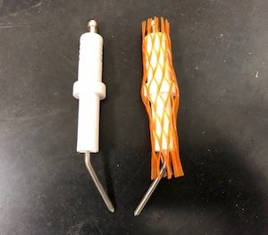 Elettrodi bruciatore idropulitrice Sirio