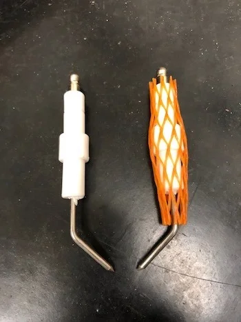 Coppia Elettrodi Scintilla Per Bruciatore Caldaia ITM Steam Clean, Piega A Forma, Made In Italy - Foto 3