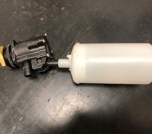 Galleggiante vaschetta con rubinetto per idropulitrice