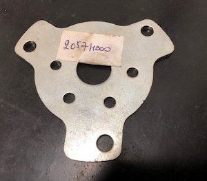 Flangia innesto spazzola lavasciuga columbus RA 43-55-66 clean tech