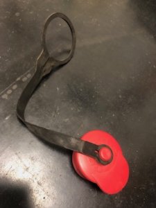 Tappo con occhiello tubo scarico lavasciuga gansow 62BF53 - 119BF85 clean tech