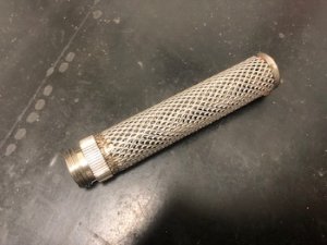 Filtro inox serbatoio detergente lavasciuga gansow CT60 clean tech