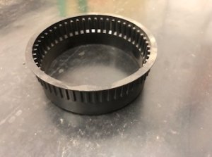 Corona dentata spazzatrice manuale Columbus Tandem clean tech