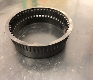 Corona dentata spazzatrice manuale Columbus Tandem clean tech