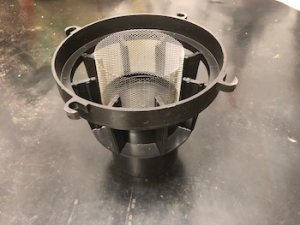 Cestello + griglia inox aspiratore Soteco Amsterdam clean tech