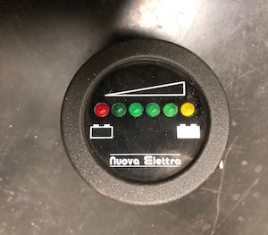 Indicatore carica batterie led 36V clean tech