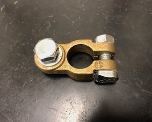 Morsetto positivo batteria clean tech