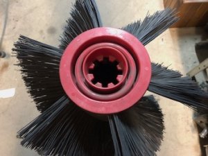 Spazzola centrale spazzatrice Gansow 75 clean tech