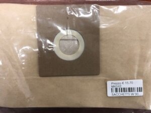 Sacchetti carta Wirbel W 909 / MIKROS cf.5 pz cleantech