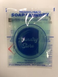 Detersivo superconcentrato per lavanderie self service 100 ml - cf 50 buste monodose cleantech